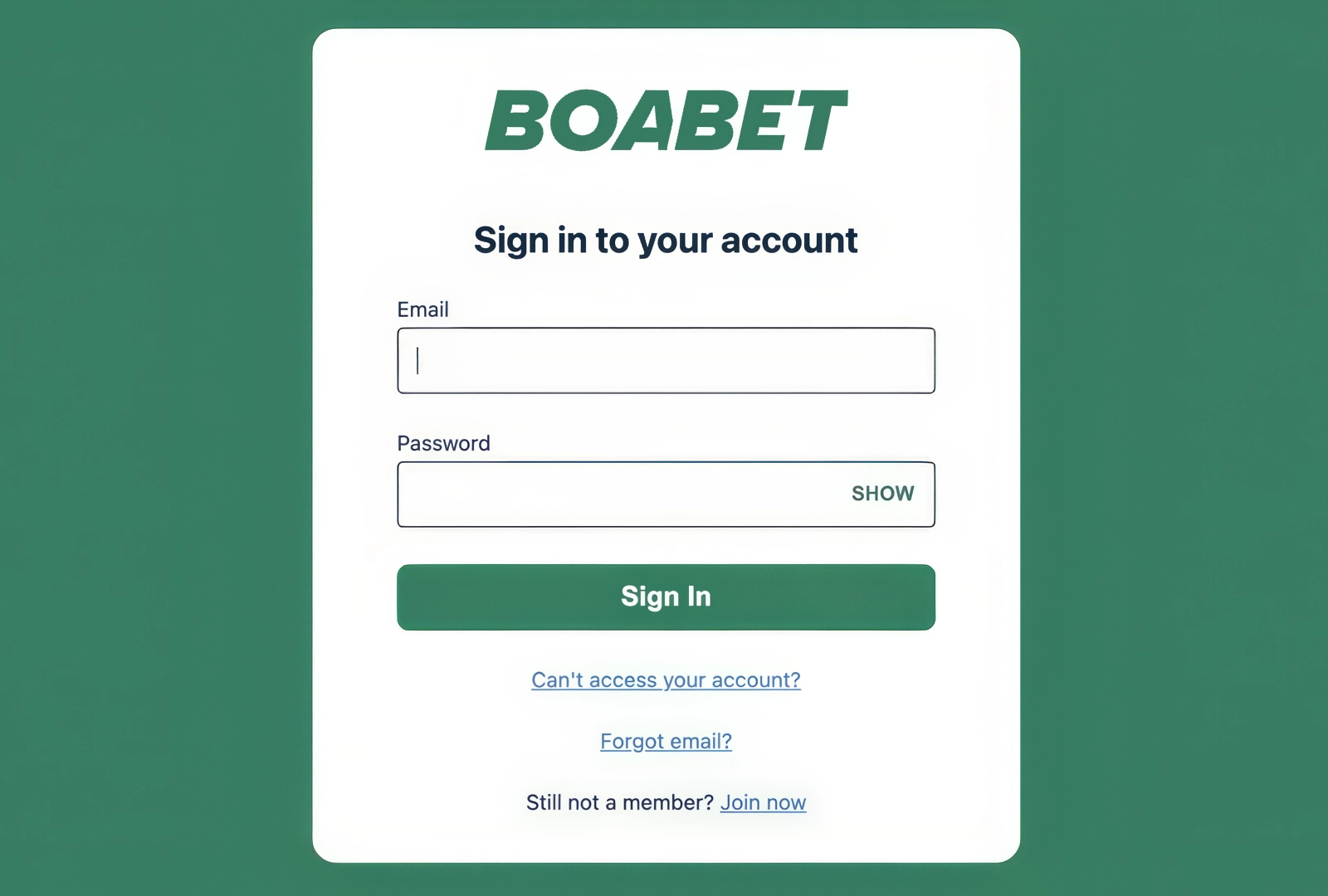 Kom i Gang – Registrering og Innlogging hos Boabet Casino